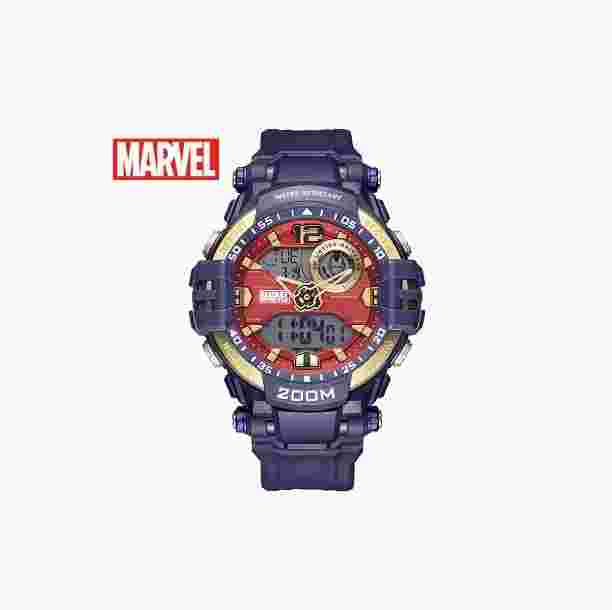 Marvel Iron Man Circular Quartz Movement Watch
