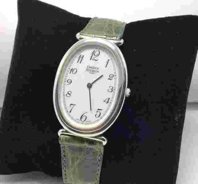 Emerich Meerson Women’s Swiss Watch - Sterling Silver, Made In France