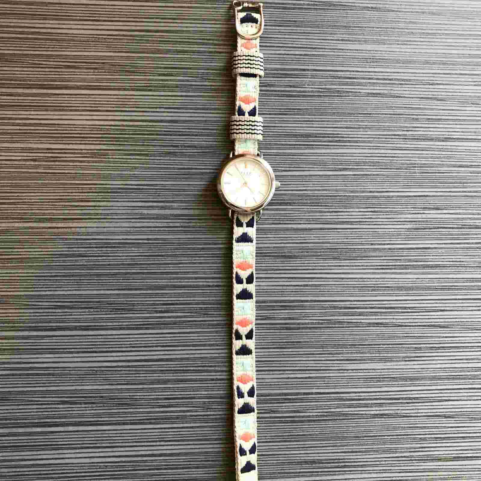 Beautiful Keep Collective Womens Watch W/Reverseable Canvas Band B-A