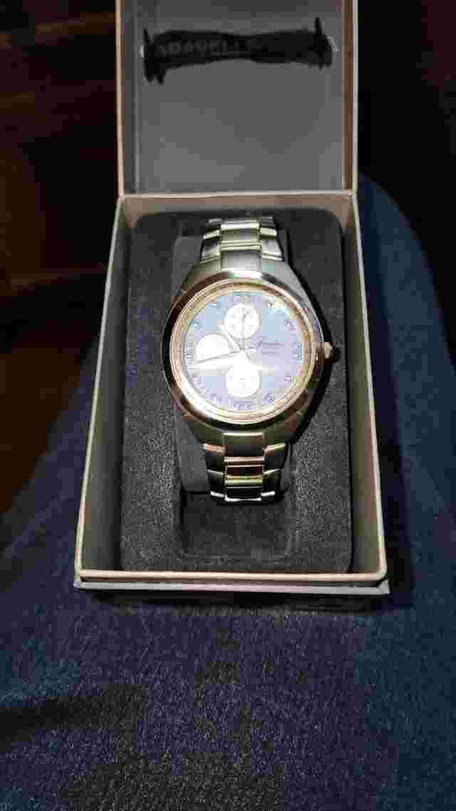 Fondini Stainless Steel Men's Silver Quartz Watch