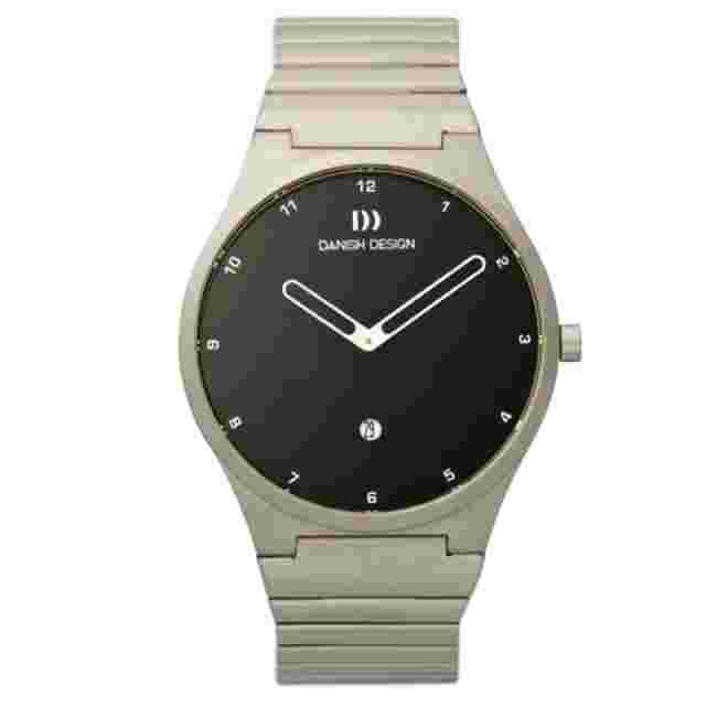 Danish Design IQ63Q884 Black Arabic Dial Stainless Steel Classic Men's Watch