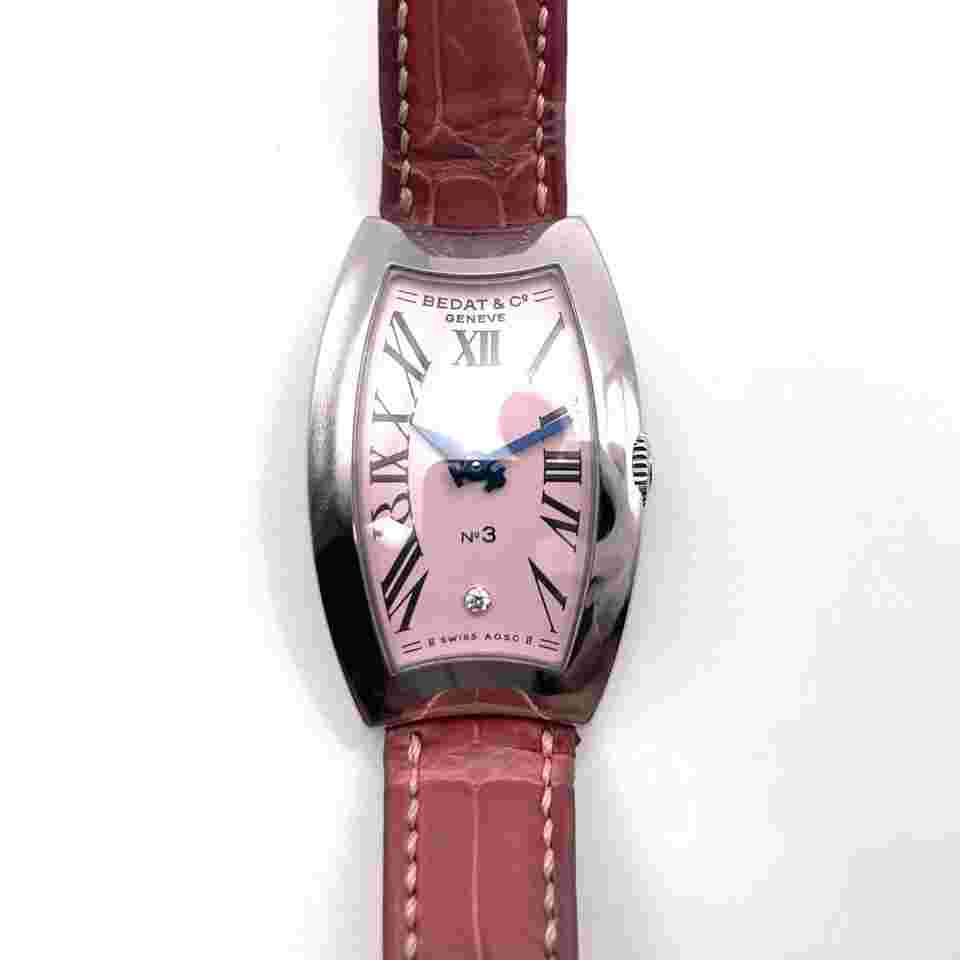 Bedat&Co Analog Quartz Women Beautiful And Working No.3 384 Diamond Vintage 2470