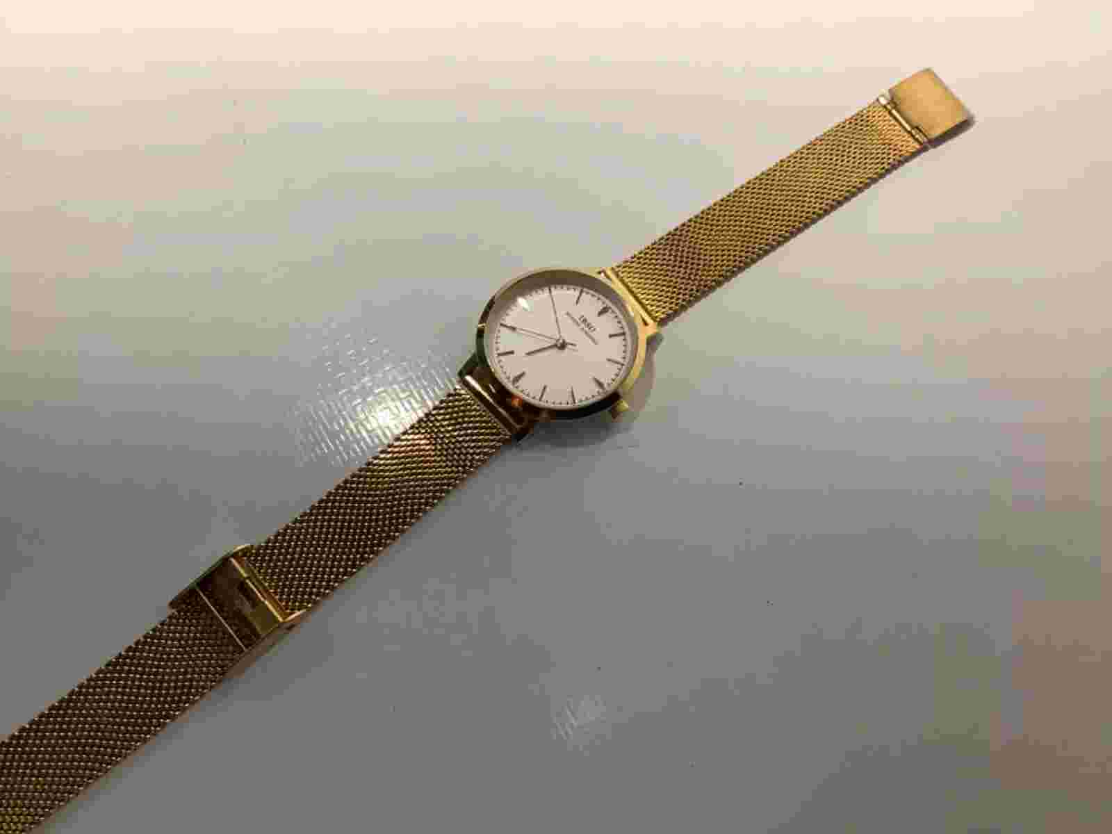 IBSO Boerni Aibisino womens gold color watch new battery fit to8 in