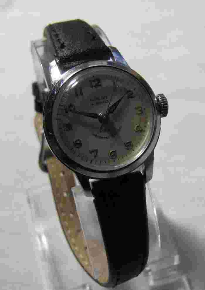 AVALON VINTAGE SCREWBACK WP 17J MANUAL WIND AS CAL1240 GREAT DIAL WOMEN'S