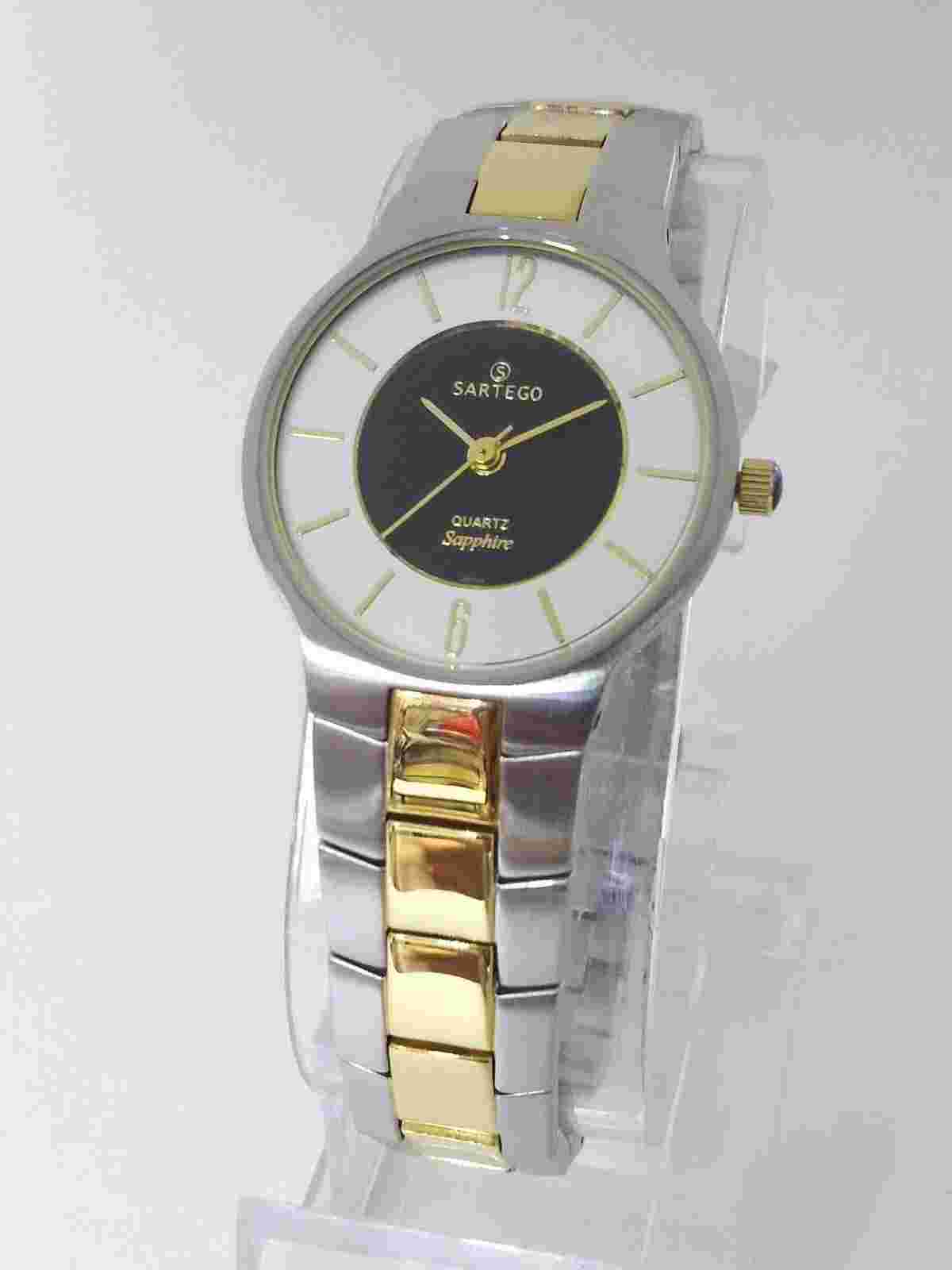 Sartego Seville quartz sapphire 50 meter stainless steel men's watch SVQ441