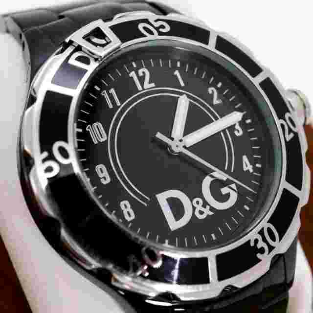 Operation DOLCE&GABBANA Watch Anchor Rotating Bezel New Battery 84