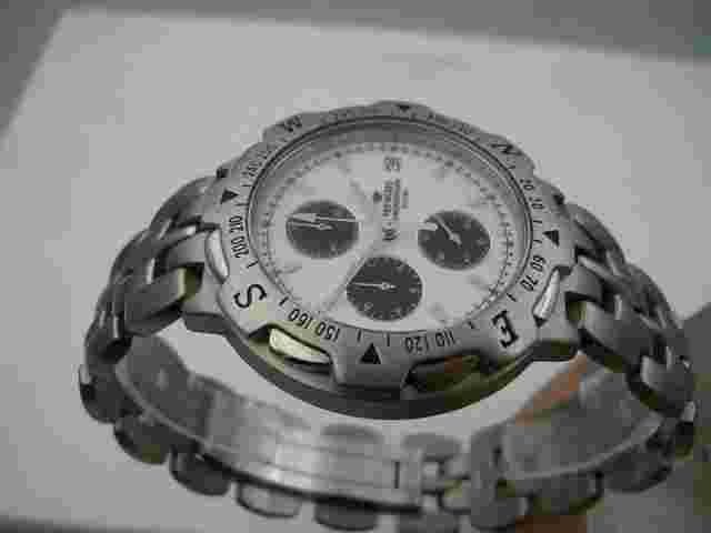 CHRONOGRAPH PRYNGEPS CR793 CARDINAL POINTS NEW OLD STOCK 1990s MEN WATCH