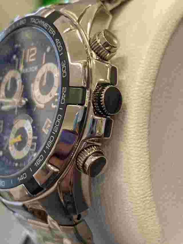 NEW Magnum Stainless Steel Quartz Analog Watch CASE SIZE 46.00 MM
