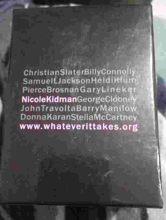 BNIB NICOLE KIDMAN LIMITED EDITION WHATEVER IT TAKES QUARTZ WATCH