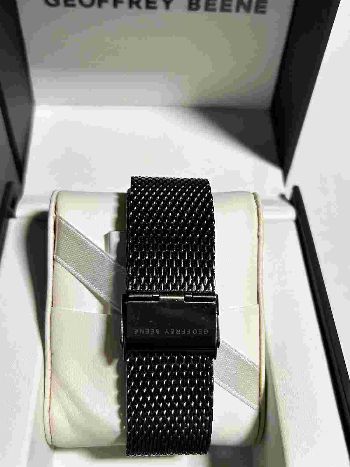 Geoffrey Beene Chronograph Quartz Black Dial Men's Watch GB8048GU