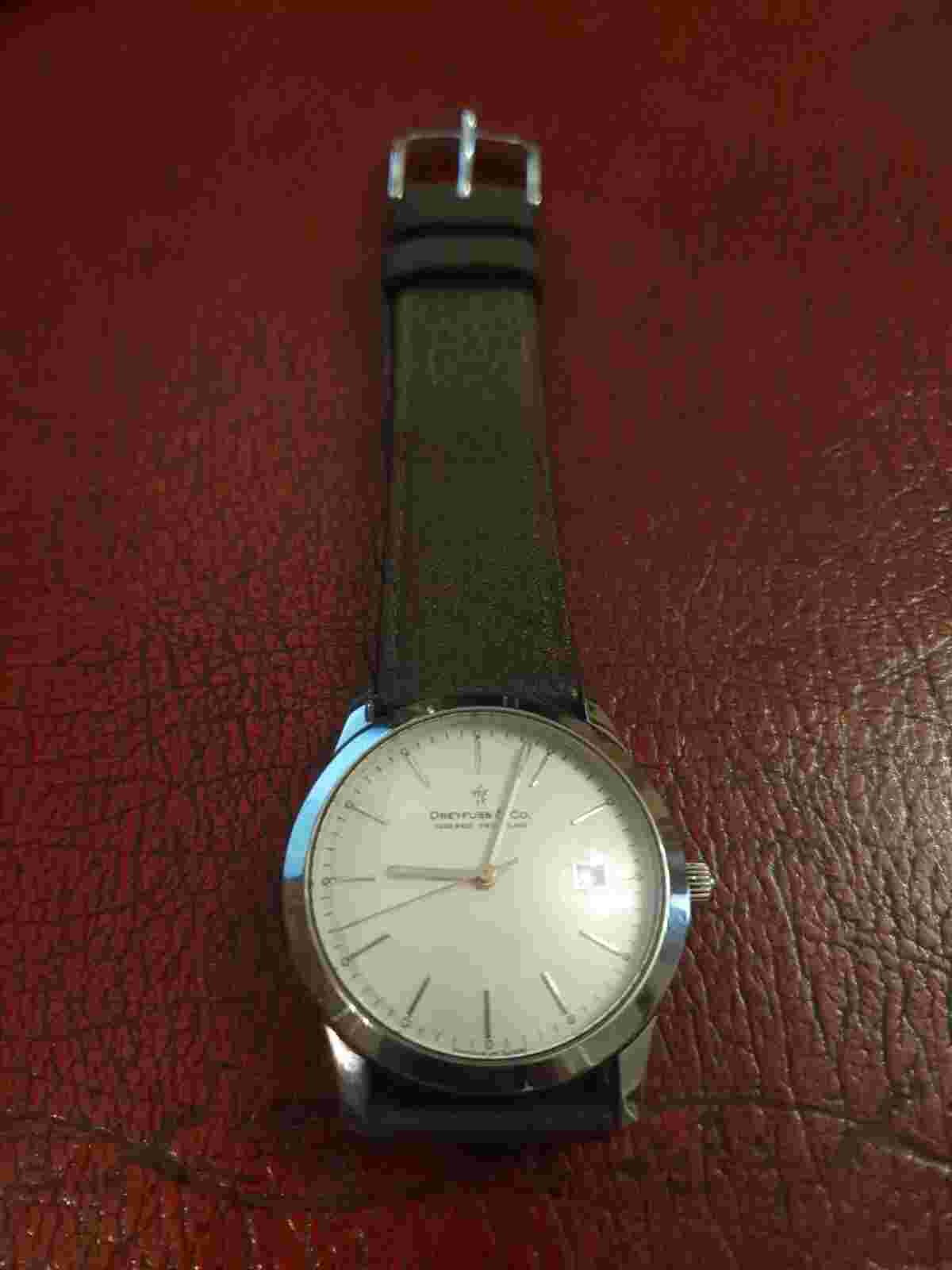 Dreyfuss & Co Swiss Hand Made Gents Classic Dress Watch