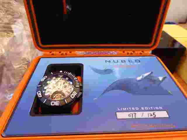 MANTA TOURBILLON LIMITED EDITION BLACK ROSE NEW. Retail $3800.00 SOLD OUT..NO MO