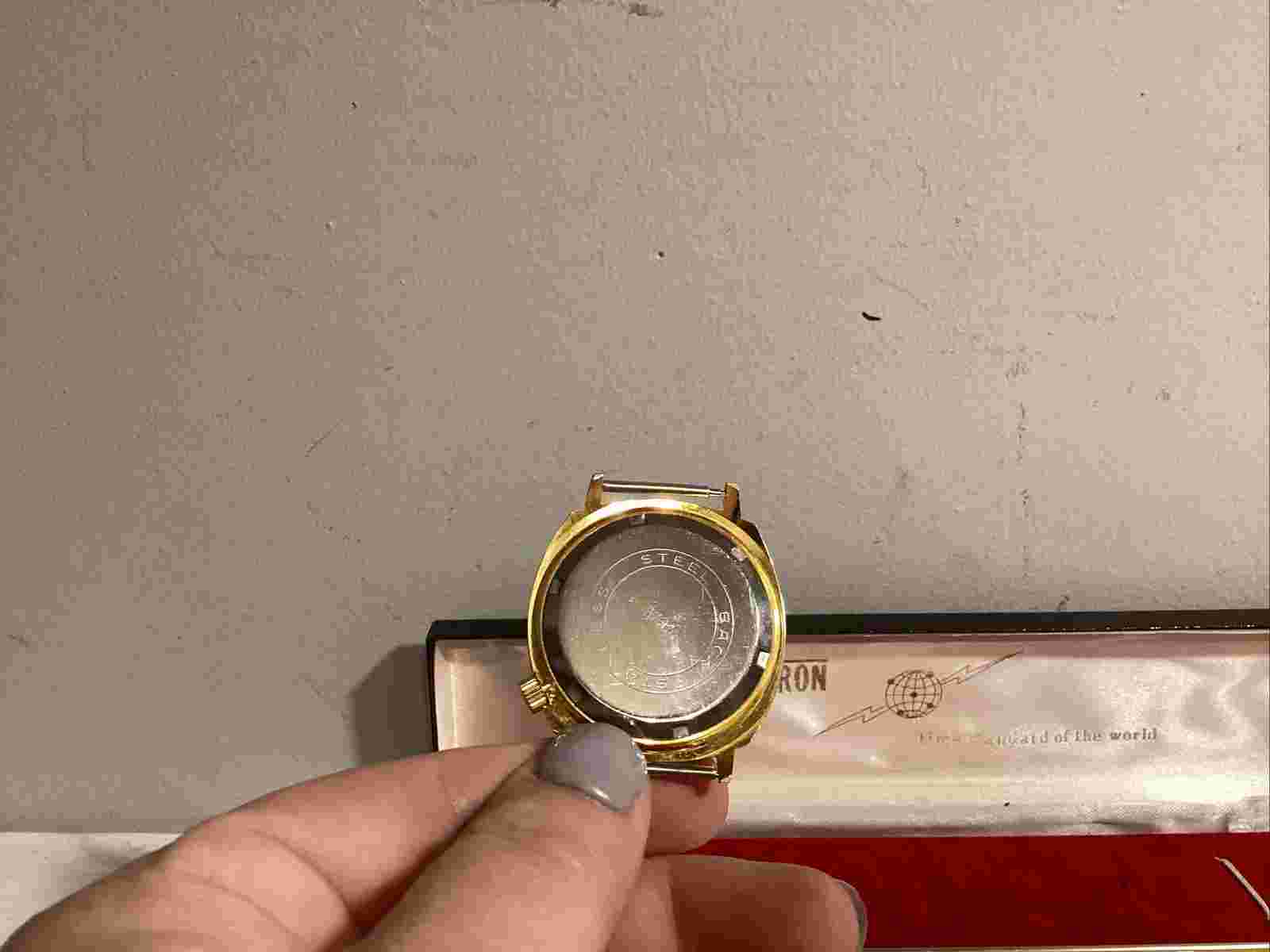 Vintage 70's Kronotron Electra 360 Watch Men Manual Watch