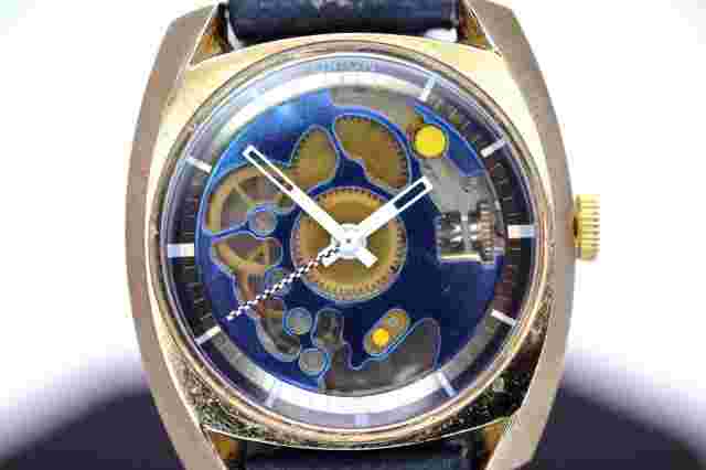 RARE and Unique Vintage Orion Skeleton Swiss Made Watch