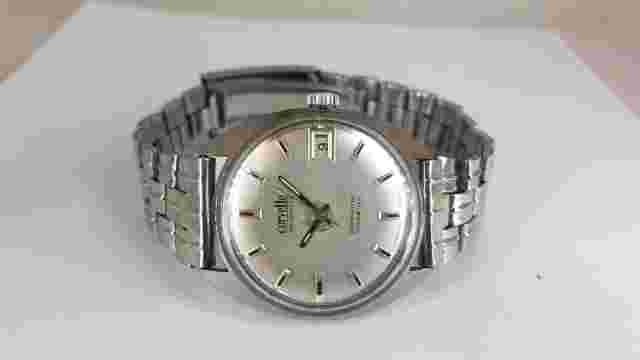 Vintage Corvette 34mm Slim Automatic Swiss Watch,