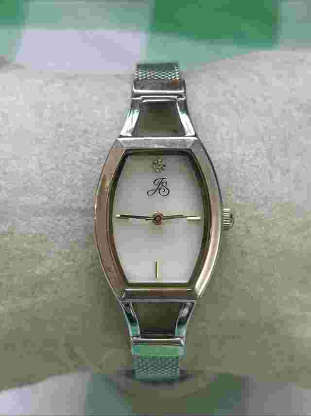 JS Silver Tone Women’s Quartz Watch