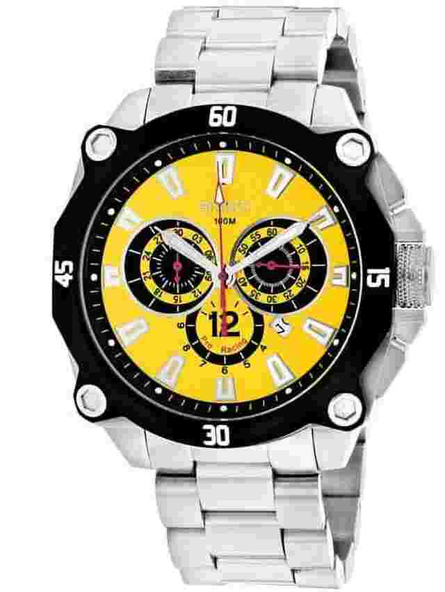 Roberto Bianci Men's Enzo Yellow Dial Watch - RB71011
