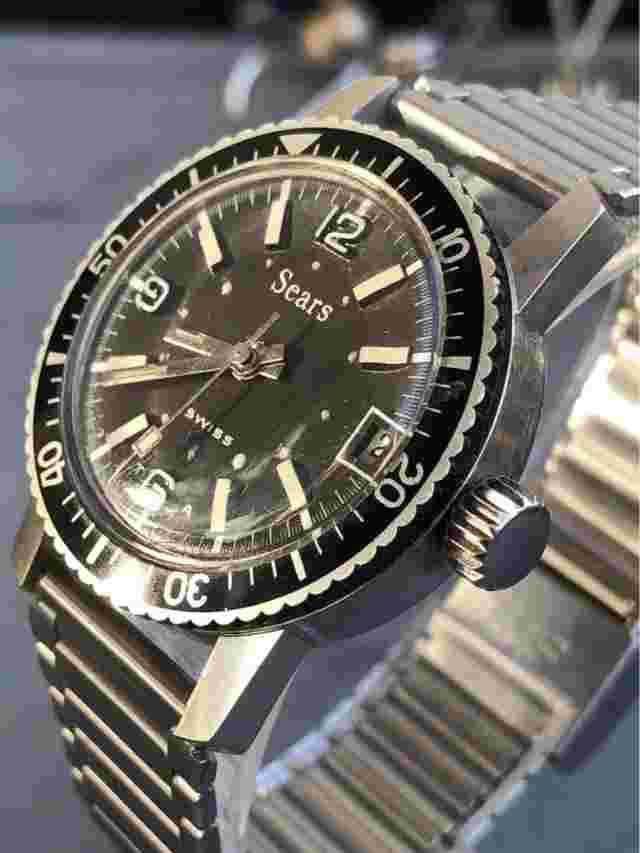 Sears Analog Diver Watch