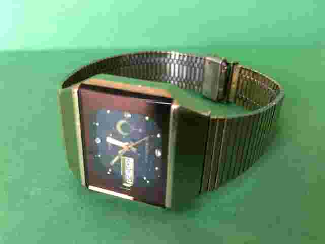 Special CANDINO SAUDI LOGO AUTOMATIC Watch GOLD PLATED Men Rare R1