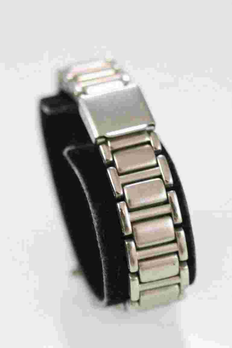 Aspen Watch Women Silver Stainless Steel Water Resistant Battery Blue Quartz