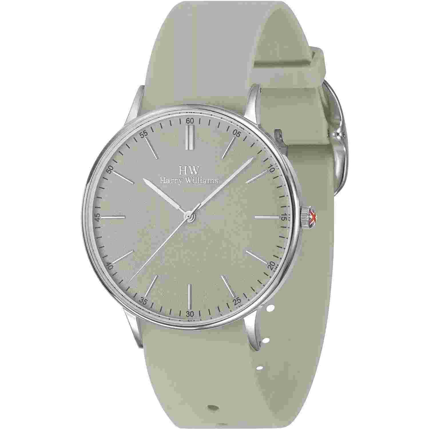 Watch Harry Williams Unisex Hw-2417m/07 Quartz Analogue Only Time Steel