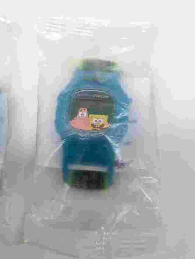 2004 SpongeBob Patrick & Plankton Kellog's Watch Unisex Kids Vintage NOS Sealed