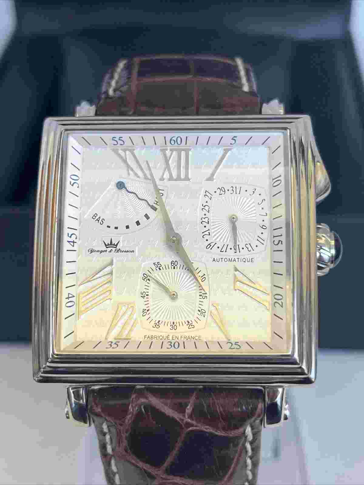 yonger & bresson Automatique French Made Watch For Gent ( With Charge Indicator)