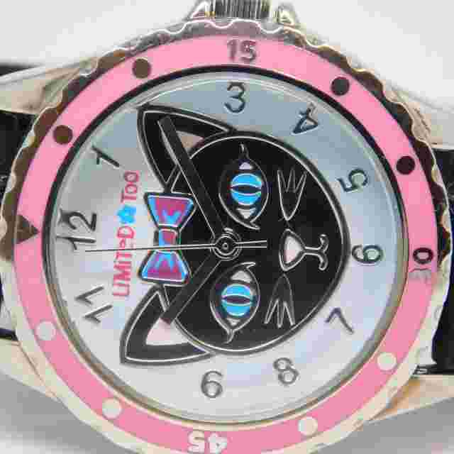 LIMITED TOO LMT90053KL Cat Pattern Quartz Analog Women's Watch New Battery