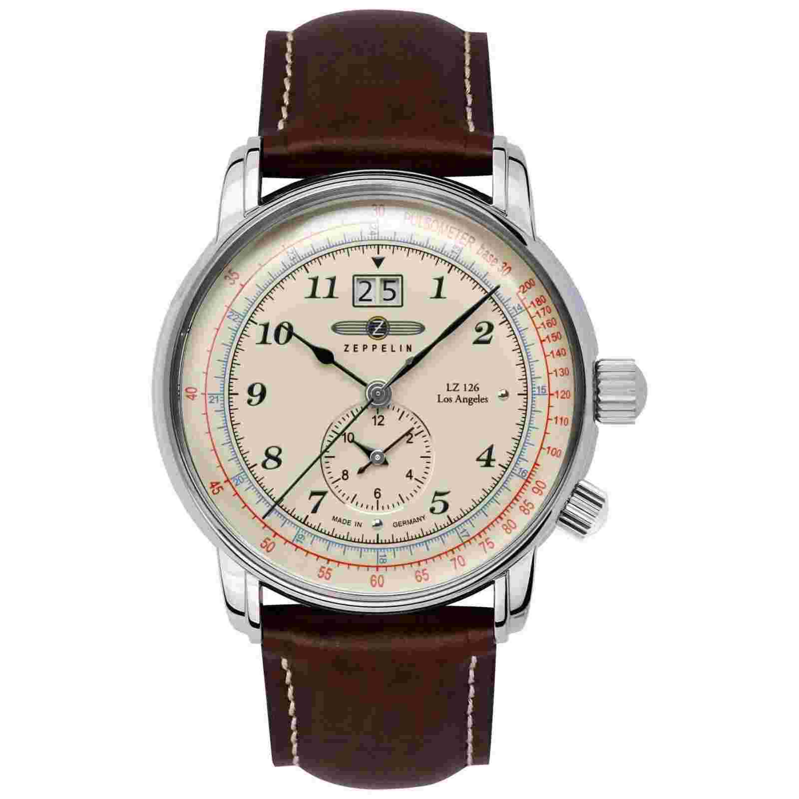 Zeppelin 86445 Watch Lz126 Los Angeles Mens Genuine From Japan