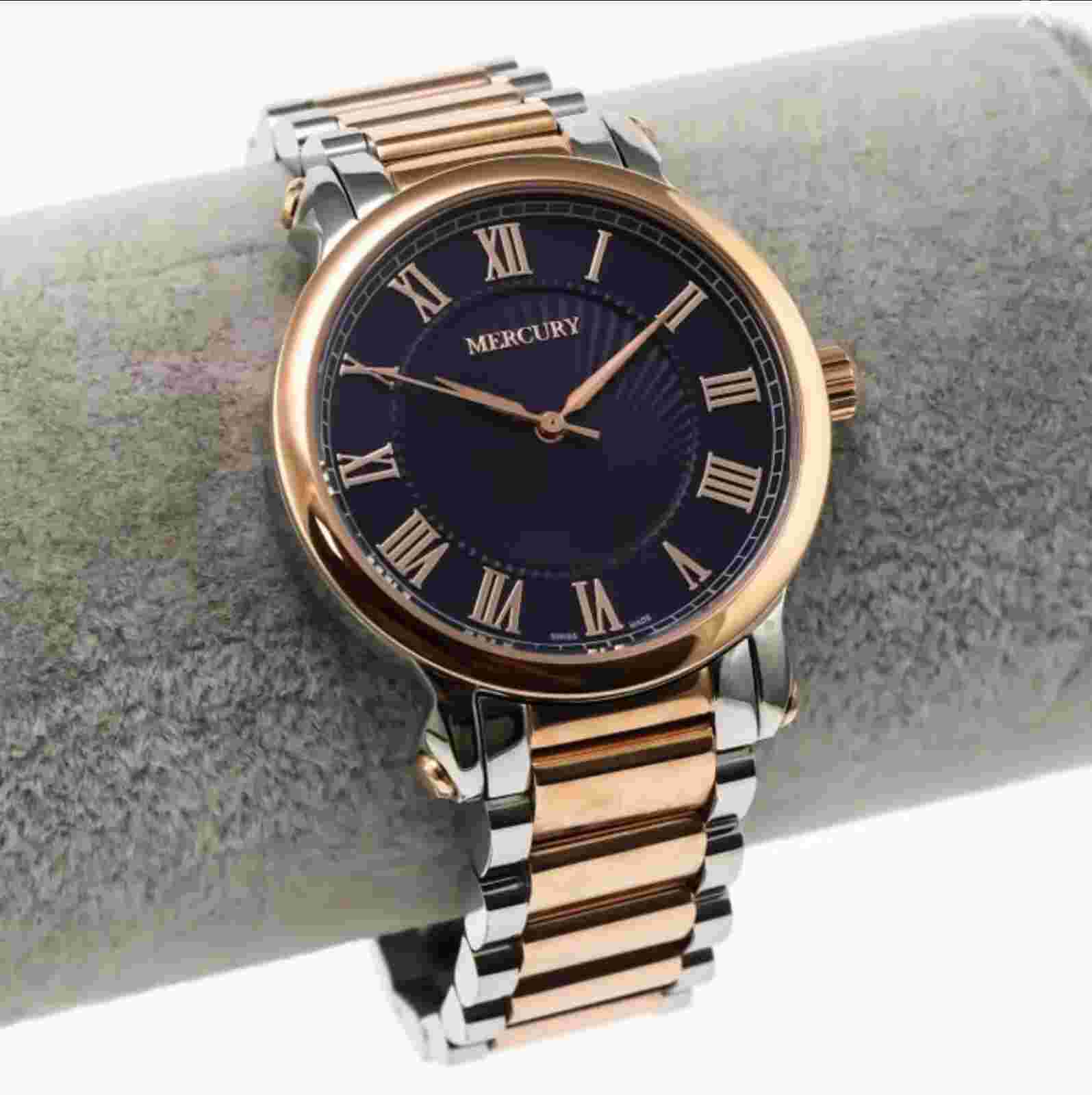 Mercury • Swiss Women's Watch • 36mm • PVD Rose Gold • WR 50M