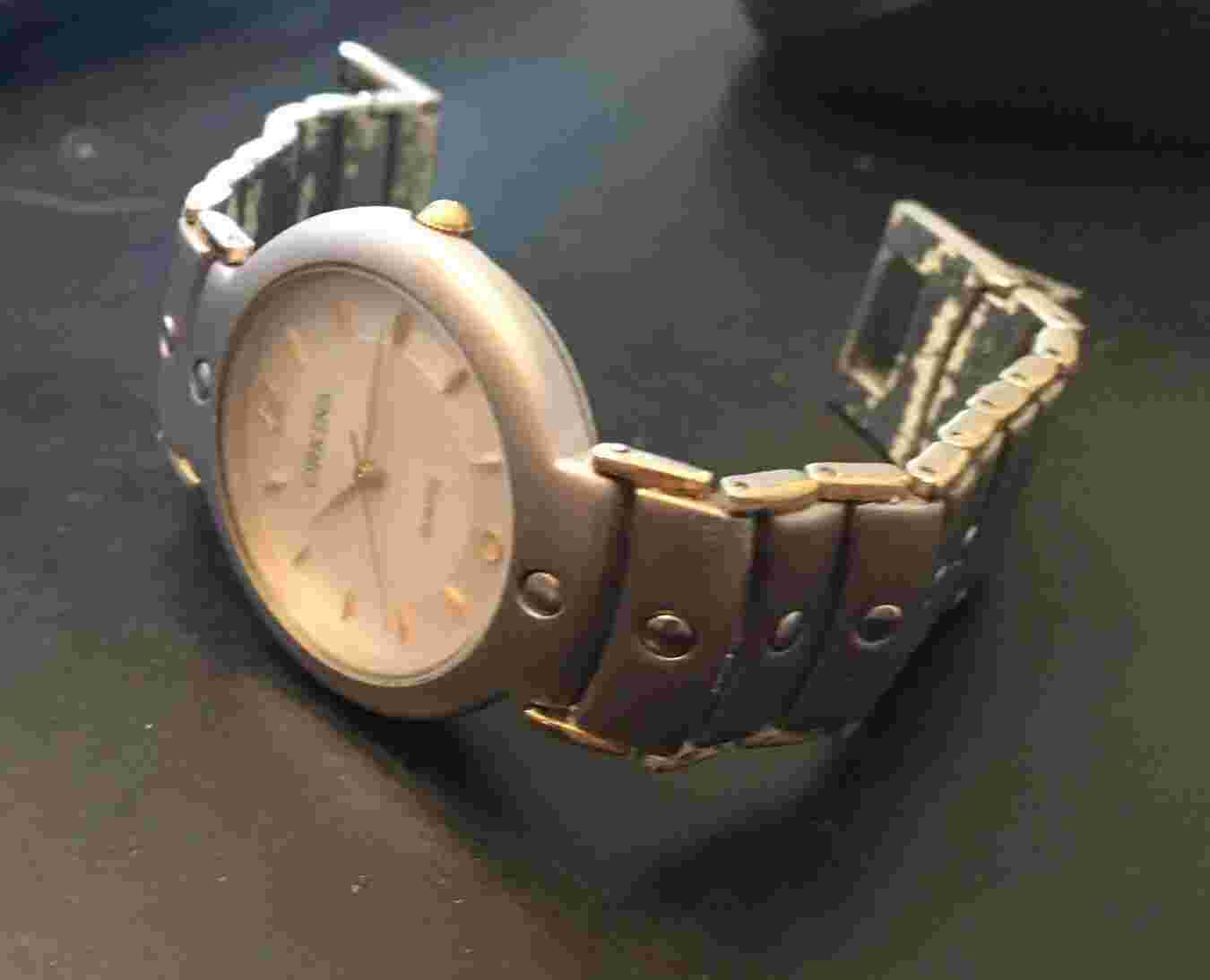 VTG Man's Orkina Two Tone Quartz Watch