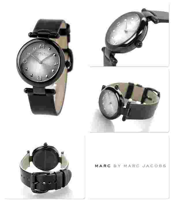 Marc Jacobs Mj1410 Dotty Black / Silver Womens Watch