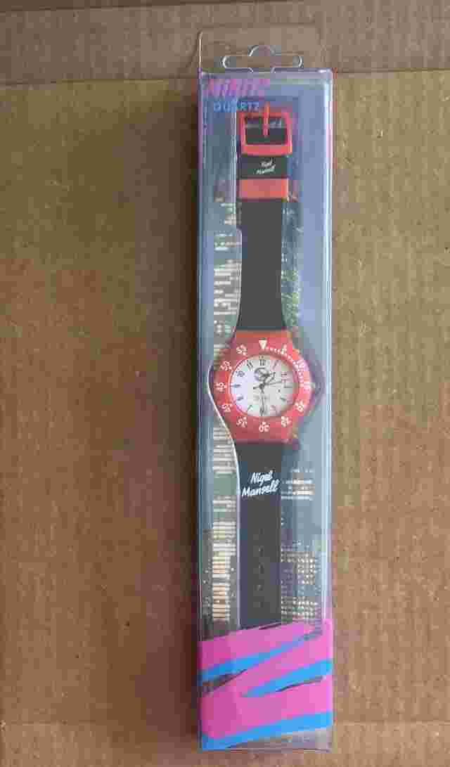 Nigel Mansell Minitz Quartz Zeon Watch NEW