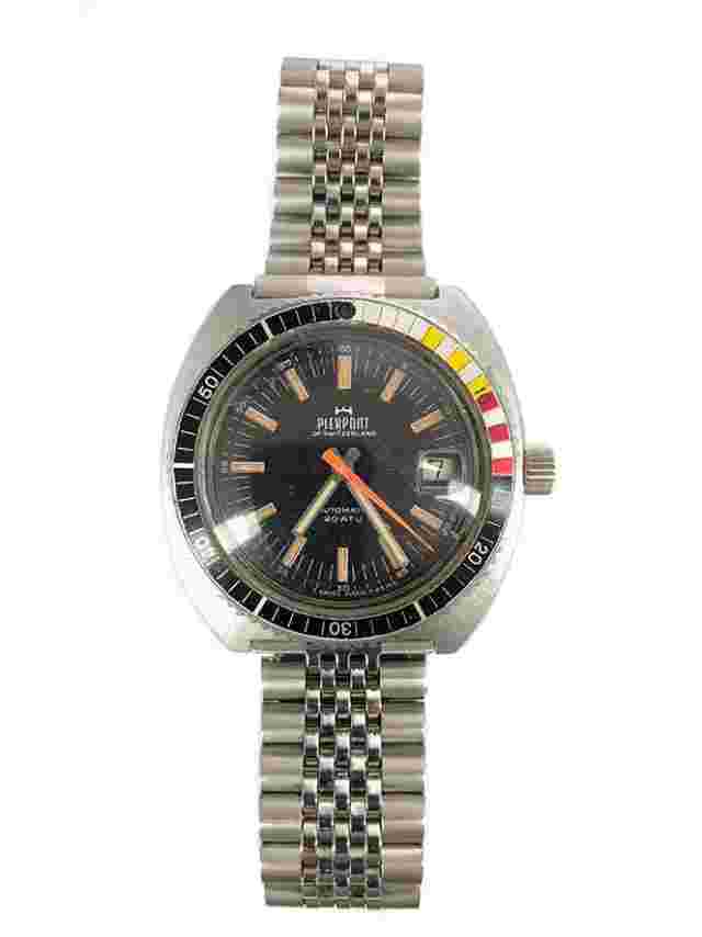 VINTAGE 70s SWISS MENS PIERPONT AUTOMATIC ETA 2783 MOVEMENT DIVERS WATCH