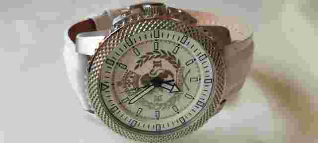 Marc Ecko E10566G1 Men's Large Leather Watch