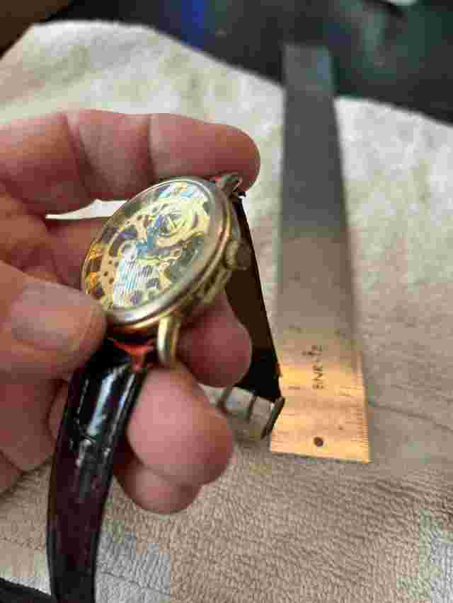 GOER Skeleton Dial AUTOMATIC  Watch