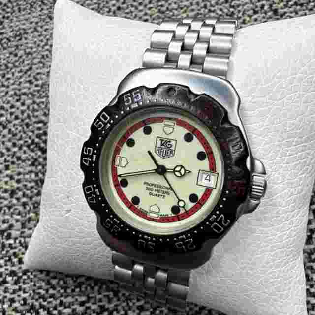 TAGHEUER Professional 200m Formula 1 Series WA1211 Luminous Dial Genuine Strap