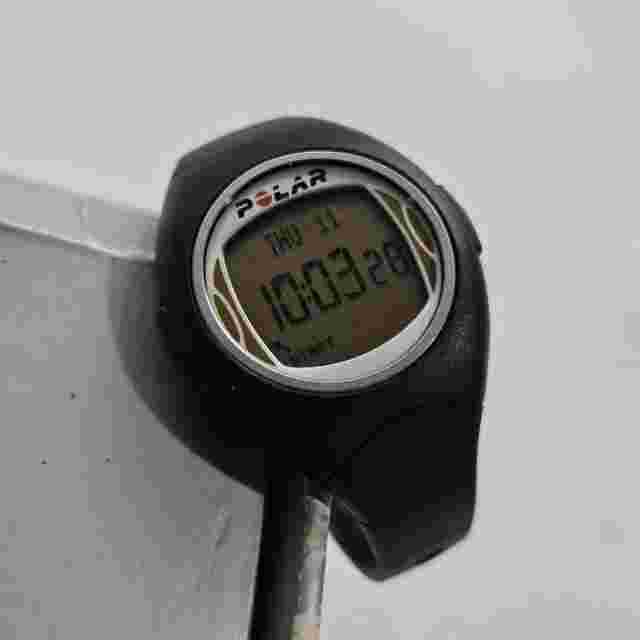 Polar F4 Electro Digital Heart Rate Monitor Fitness Digital LCD Watch Black