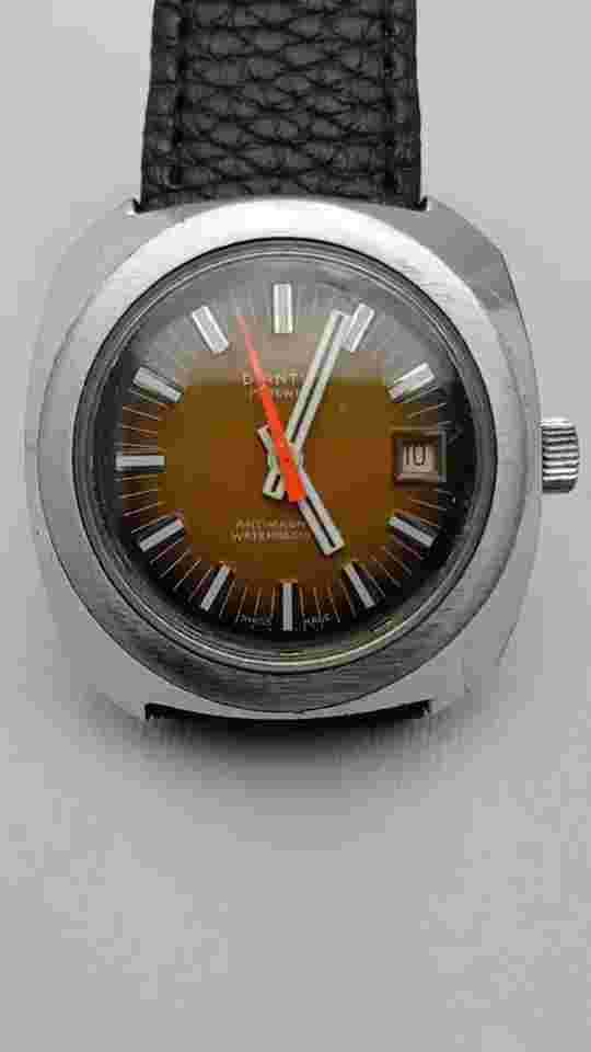 DIANTUS  17 Jewels Antimagnetic Hand Date Men's Wrist Watch Vintage