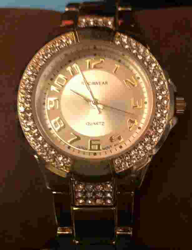 Rocawear Quartz Women Watch Gold Color