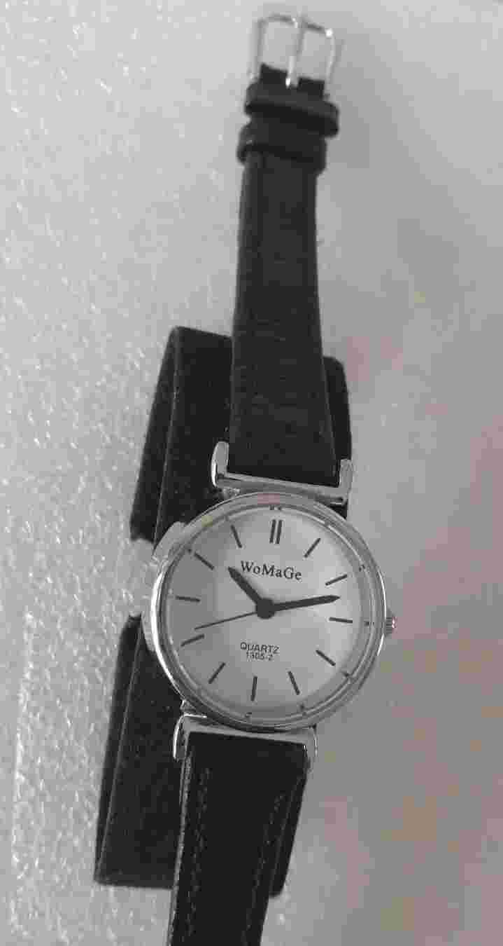 WoMaGe Ladies Easy To Read Quartz Watch