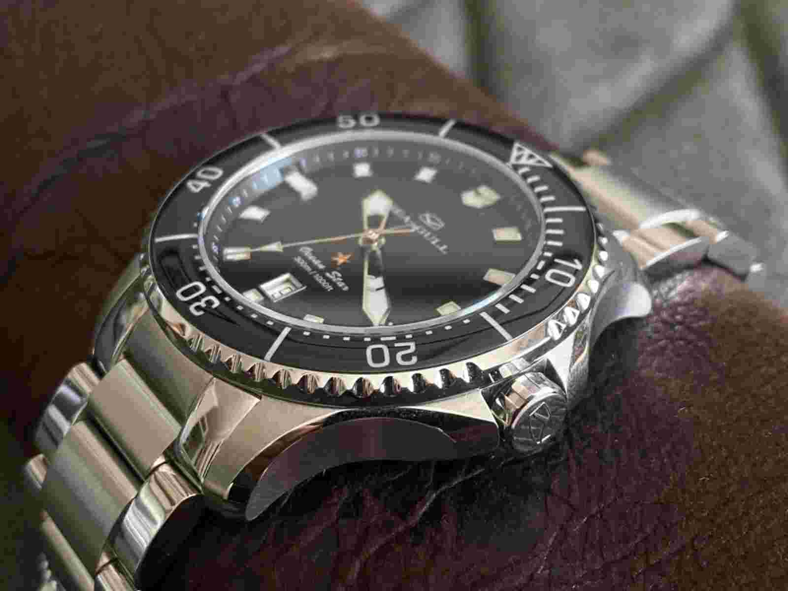 SEA-GULL Ocean Star Black Dial 44mm Automatic 300M Men's Diving Watch