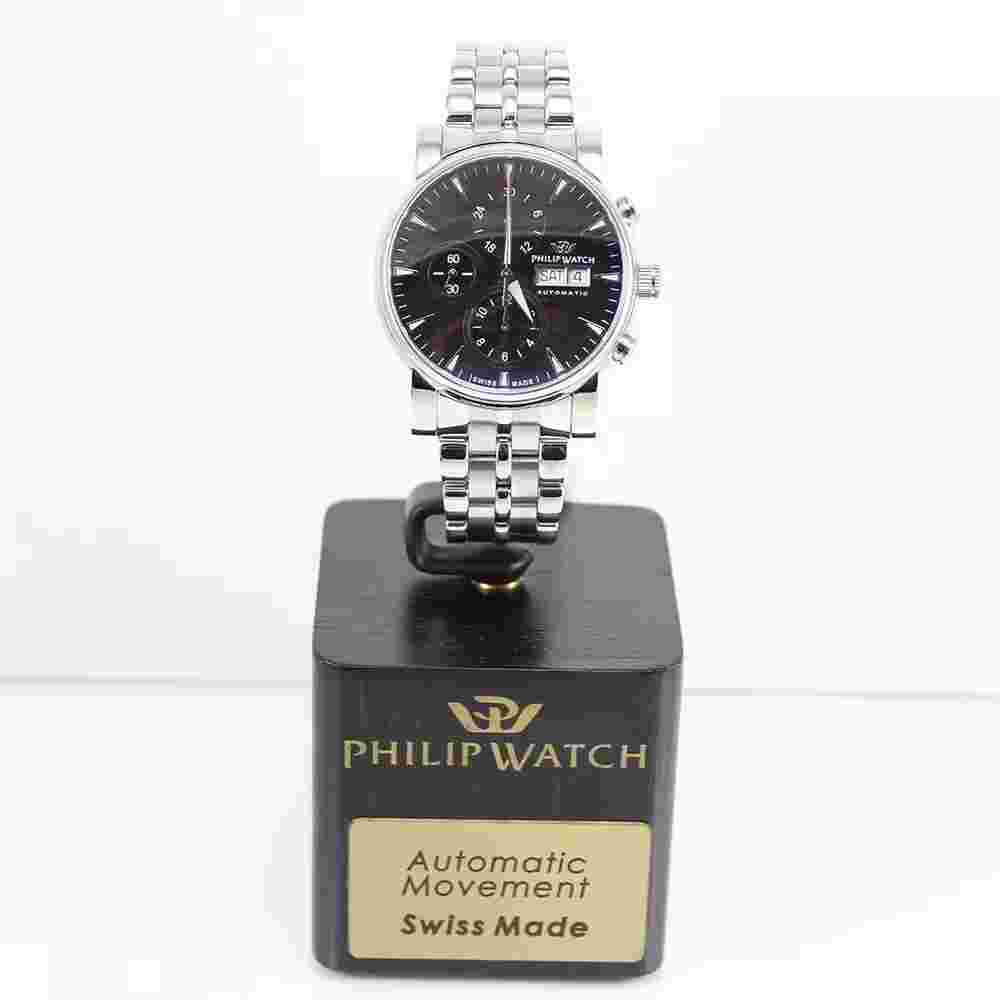 Philip Watch Men's Watch Wales Chronograph Automatic ETA Valjoux 7750 Swiss