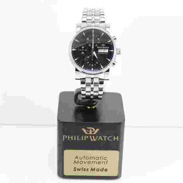 Philip Watch Men's Watch Wales Chronograph Automatic ETA Valjoux 7750 Swiss