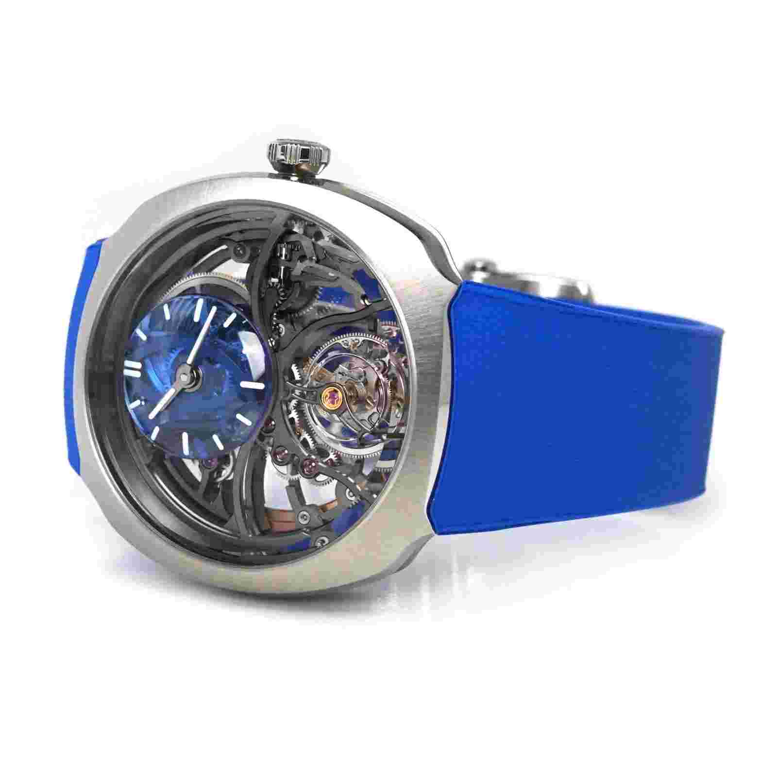 H. Moser & Cie Streamliner Alpine Tourbillon Wristwatch 6811-1200 Limited