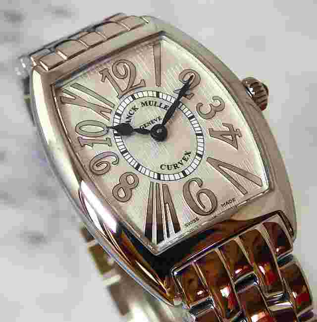 Frank Muller Tonneau Curvex Ladies Relief Ensemble watch women TO147084