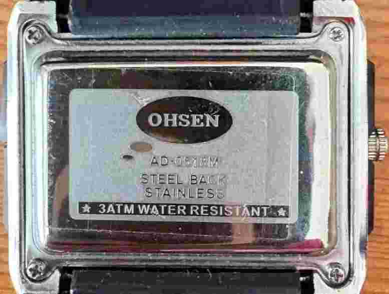 OHSEN AD-0518M WATER RESIST 30 MT CHRONOGRAPH