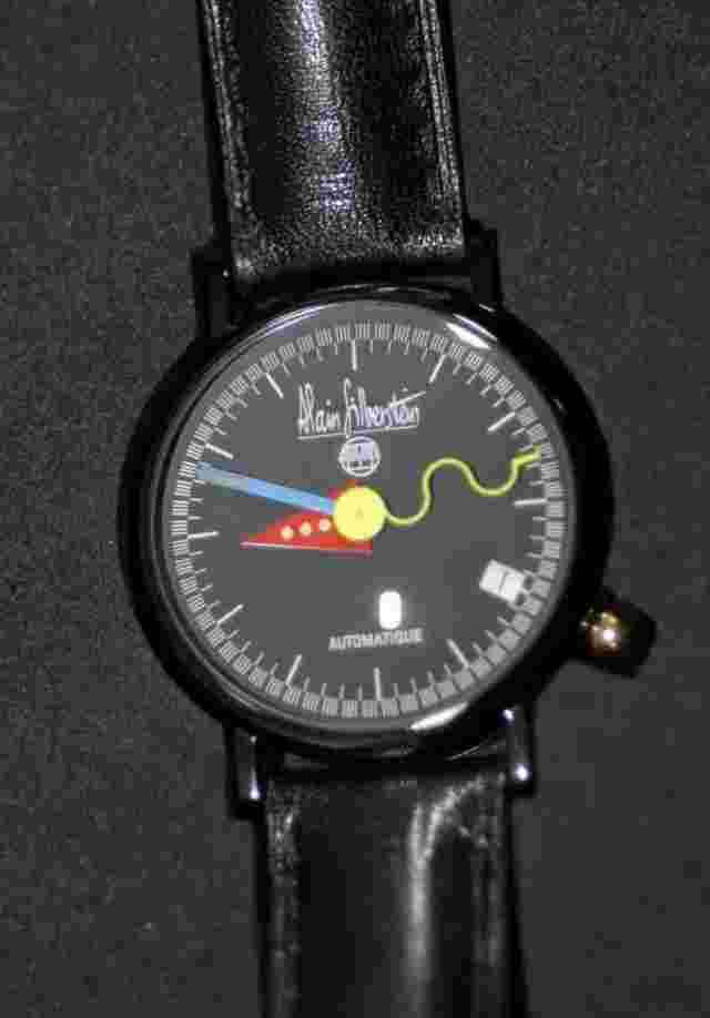 Alain Silberstein Arkitek ETA 2892/2 Limited 375/999 Watch Set w 2 band case box