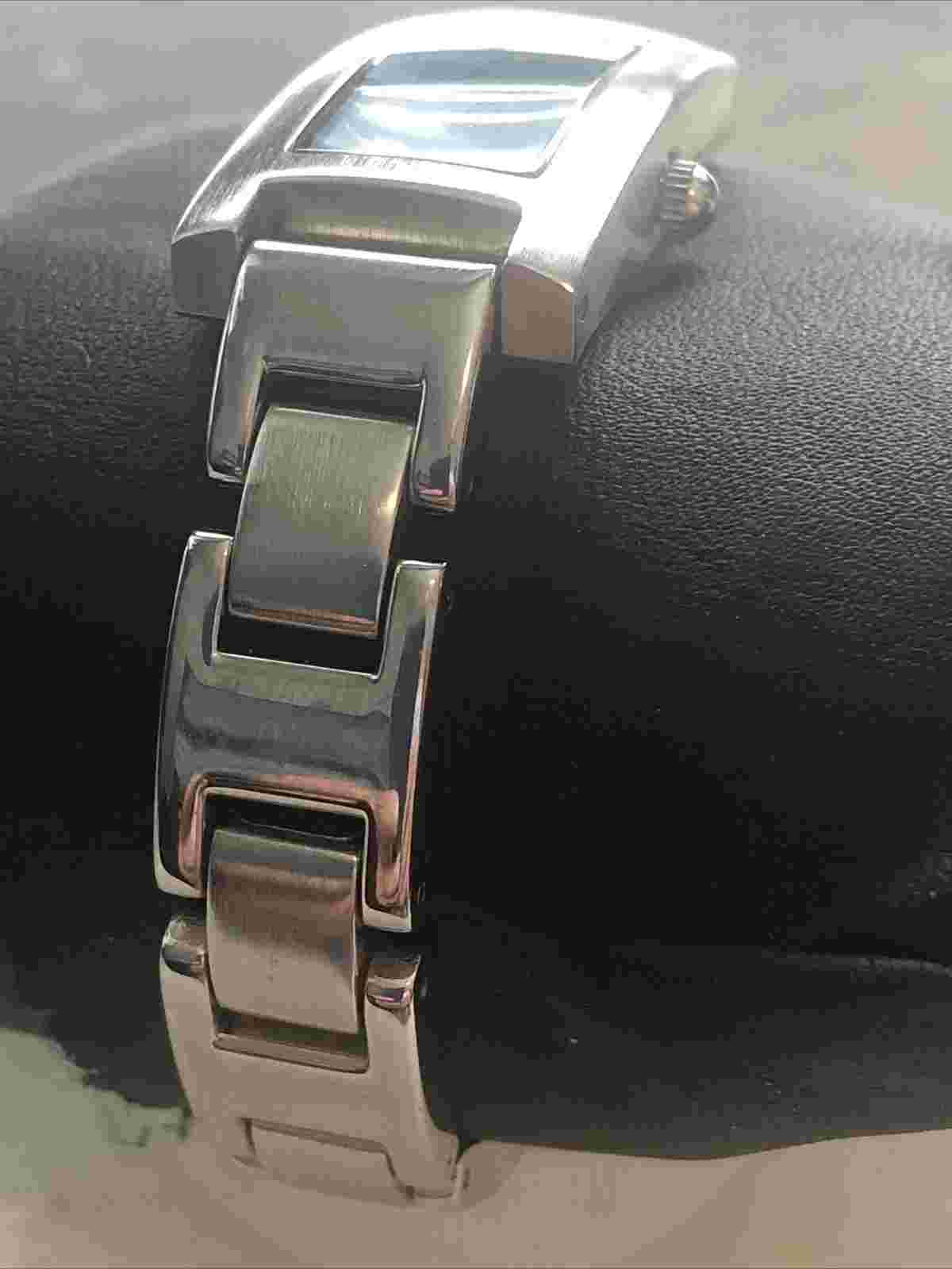 Nine And Co Blue Face Tank Watch
