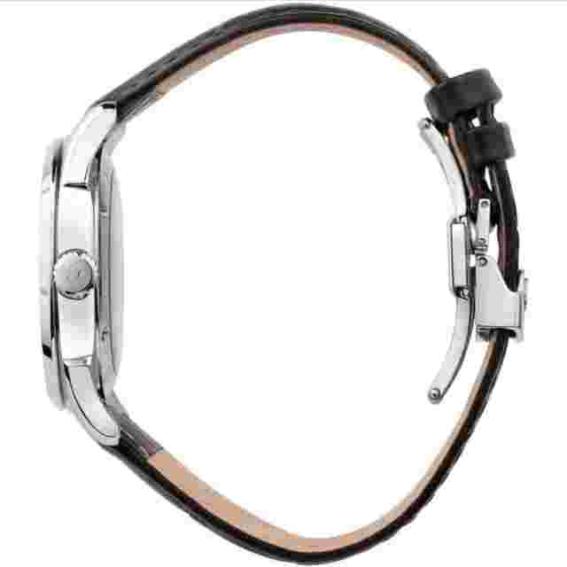 PHILIPH WATCH ROMA AUTOMATIC SWISS MADE WHITE DIAL BLACK LEATHER R8221217002